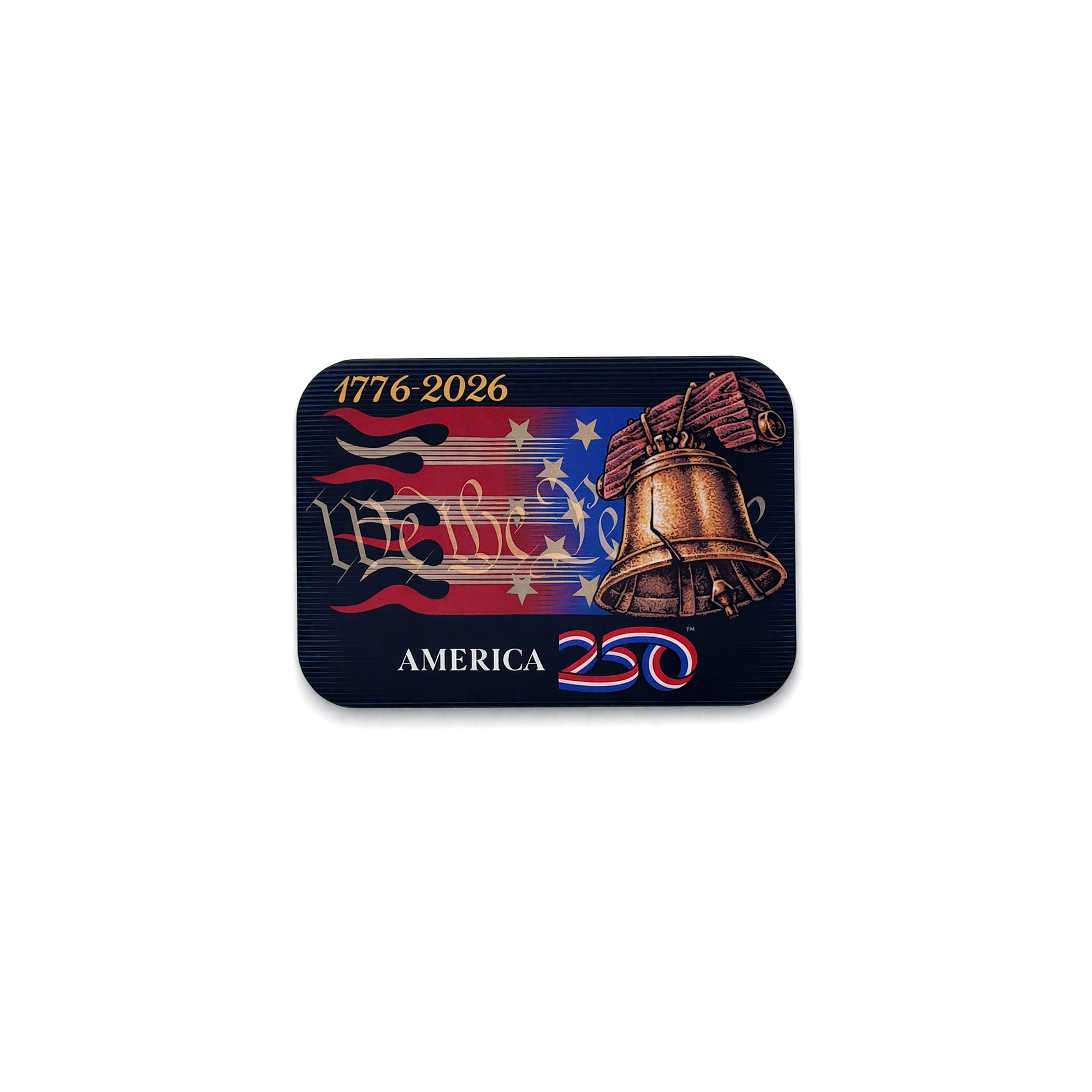 Flaming Liberty Bell Magnet – America250 Flaming Liberty Bell Magnet – America250