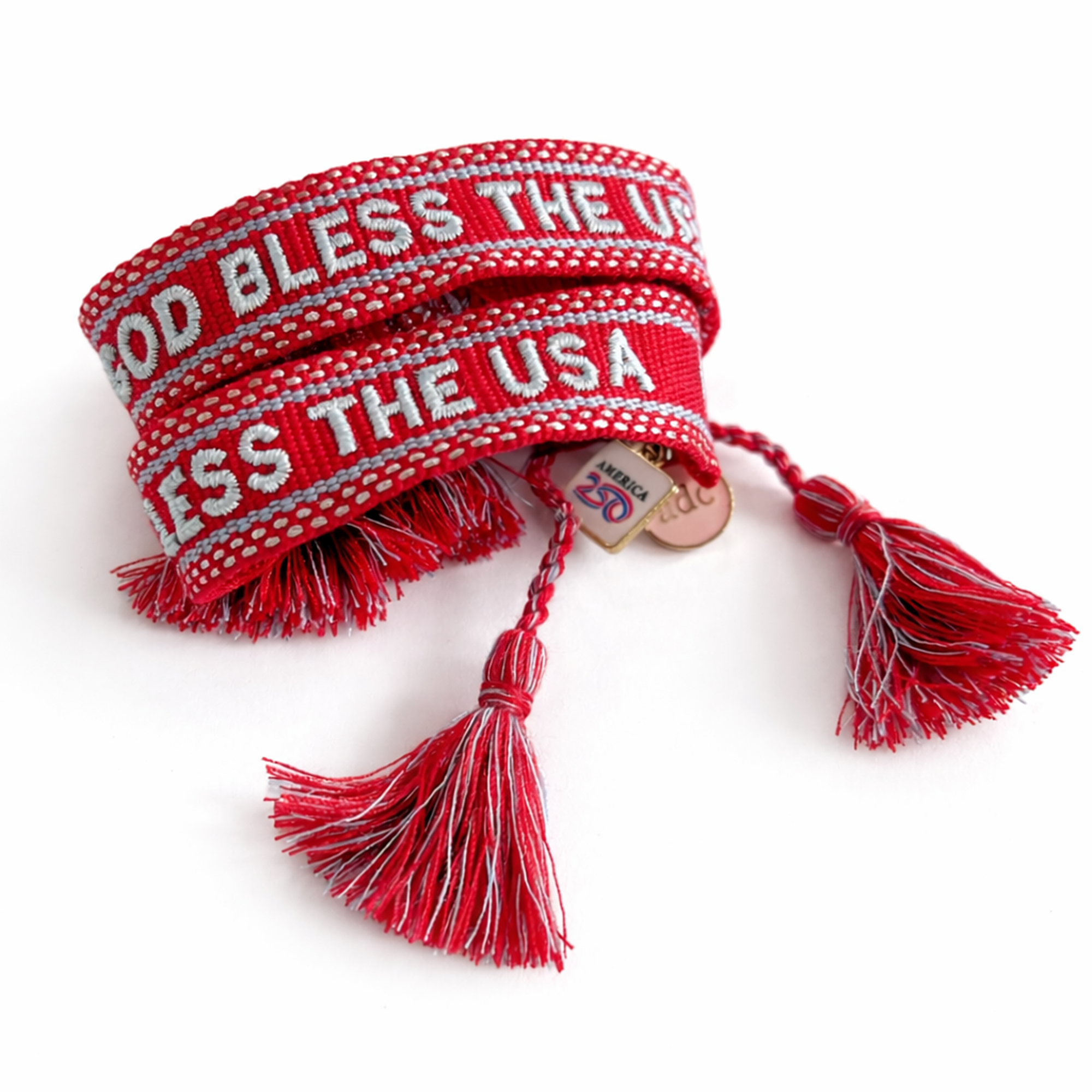 America250 God Bless The USA Bracelet