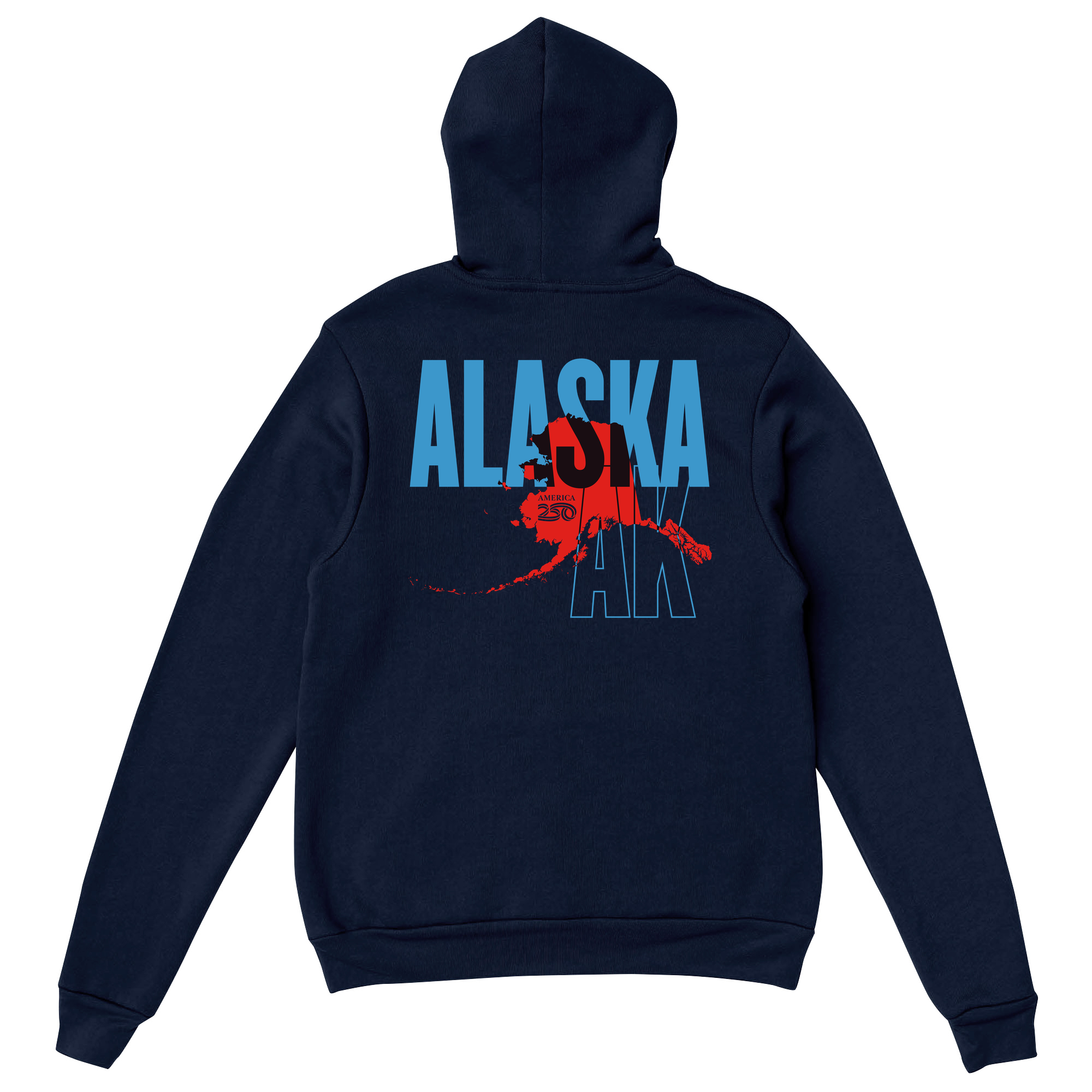 Official America250 Alaska Unisex Hoodie