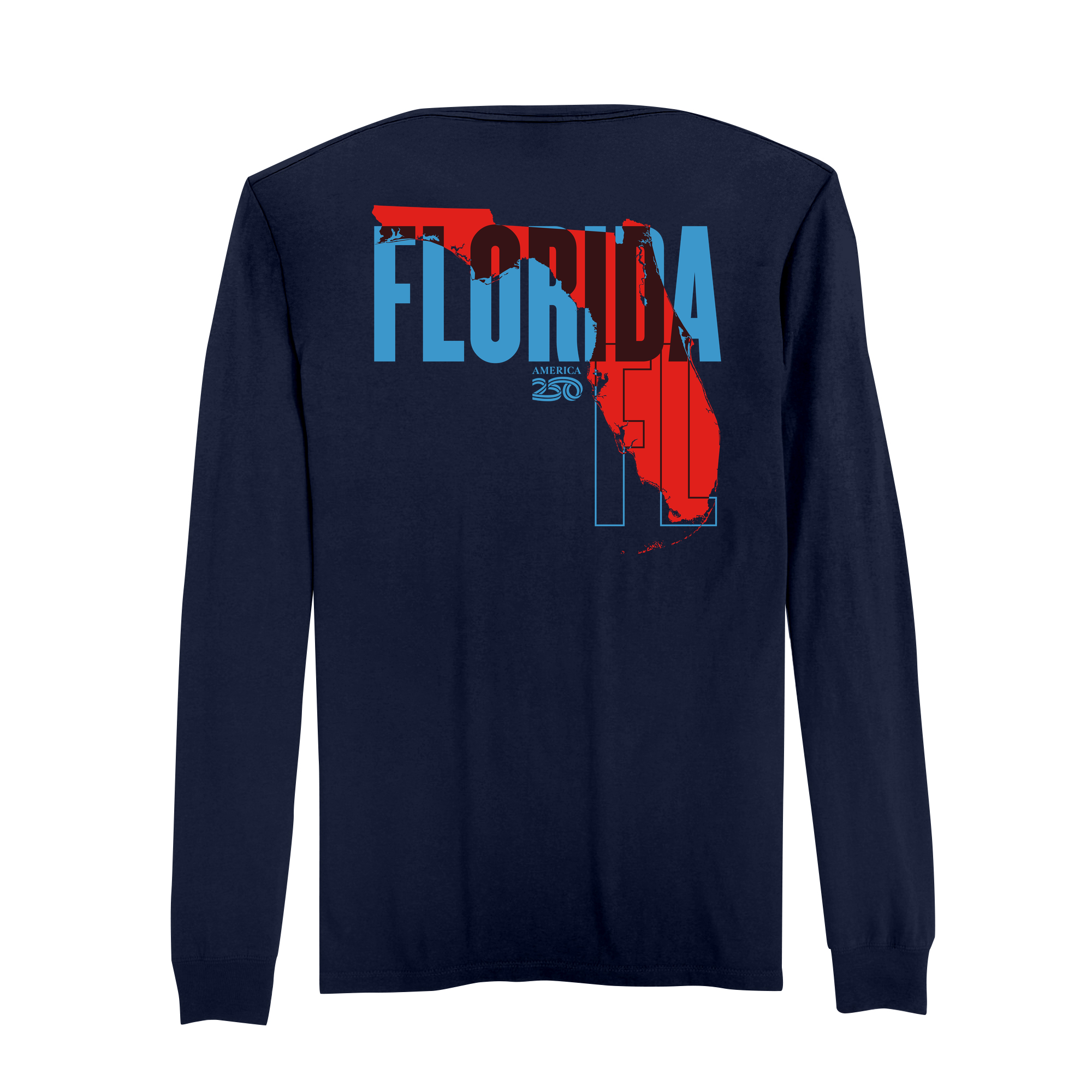 America 250 | Official America250 Florida Cotton Long Sleeve T
