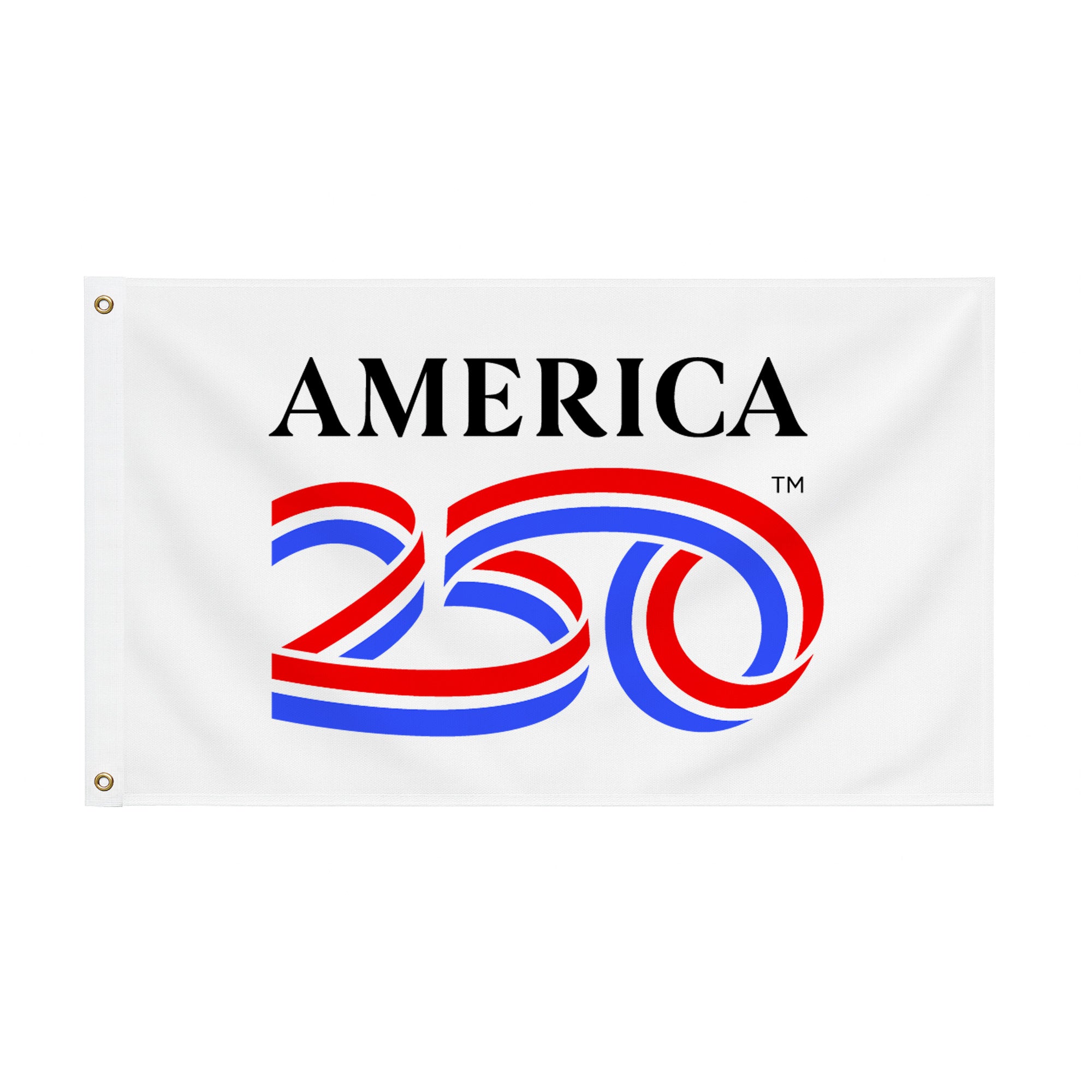 America250 Official Outdoor Flag (White)