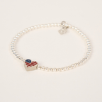 America250 Happy Heart Bracelet