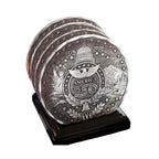 America250 Sea to Shining Sea 4-piece Coaster Set