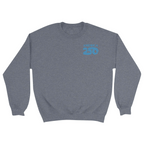 Unisex Small Dark Ash Crewneck Sweatshirt