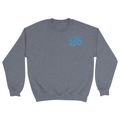 Unisex Small Dark Ash Crewneck Sweatshirt
