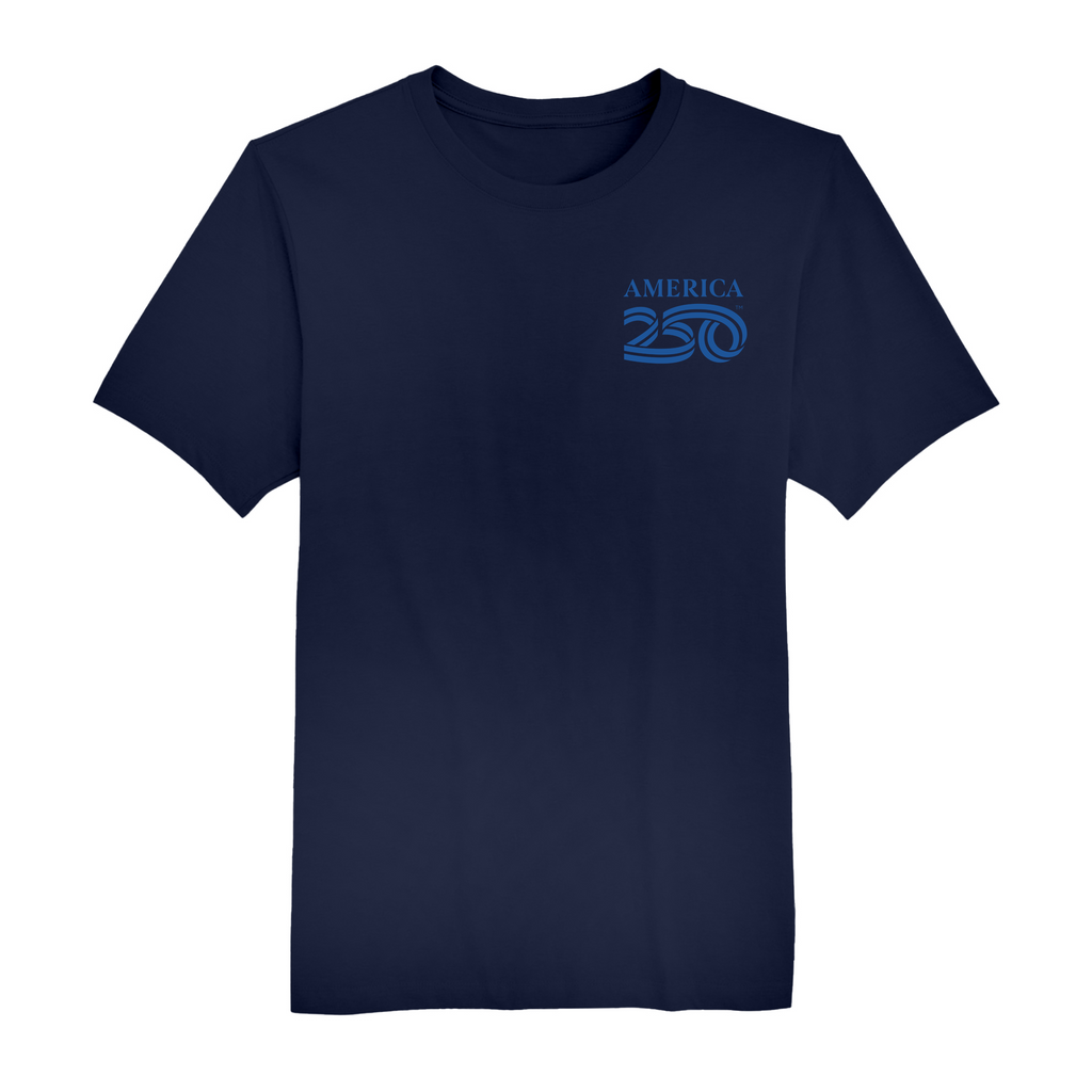 Mens Small Navy Short Sleeve Tee