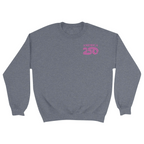 Unisex Small Dark Ash Crewneck Sweatshirt