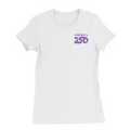 Womens Small White Women's Short Sleeve Tee