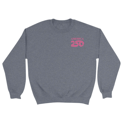 Unisex Small Dark Ash Crewneck Sweatshirt