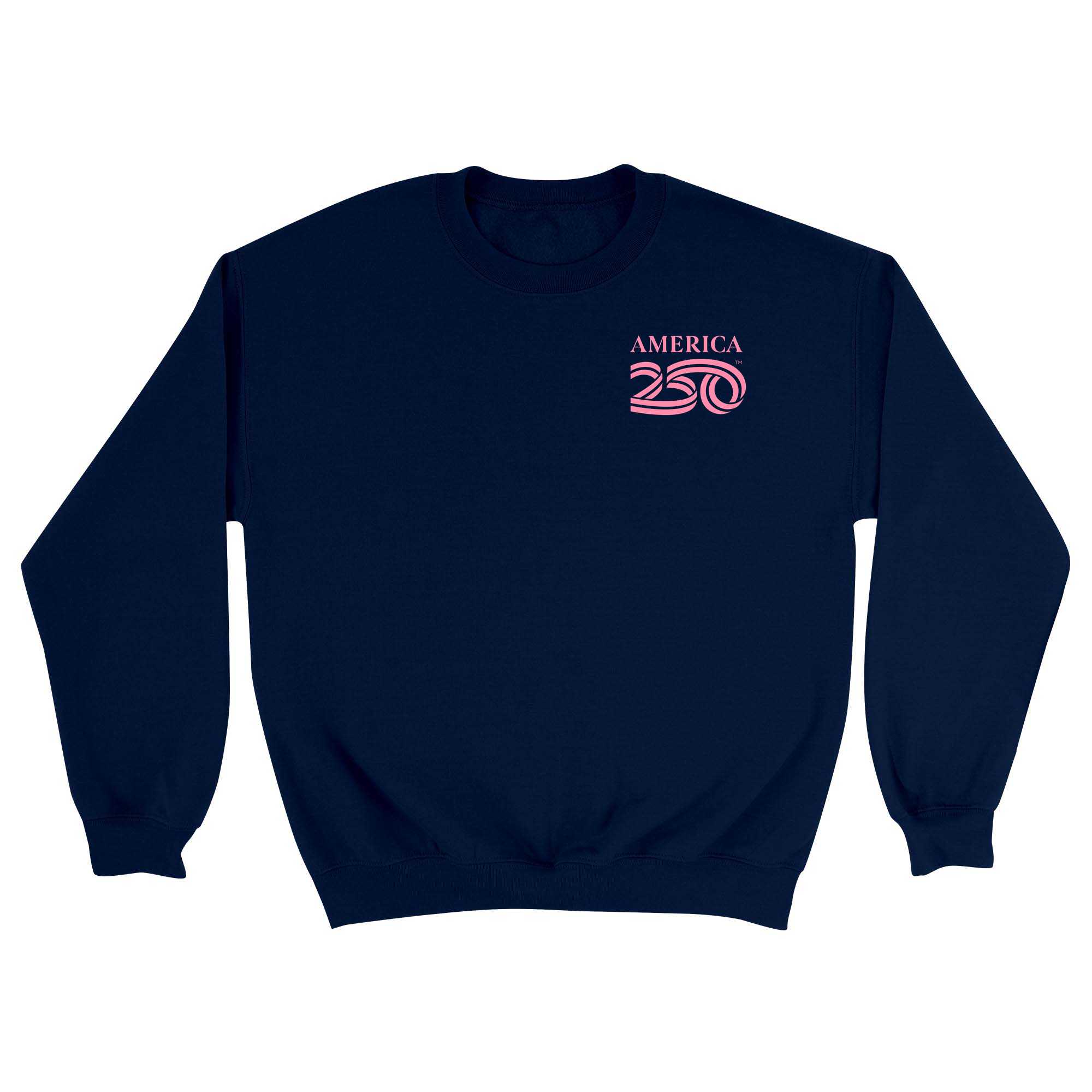 Unisex Small Navy Crewneck Sweatshirt