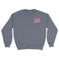 Unisex Small Dark Ash Crewneck Sweatshirt