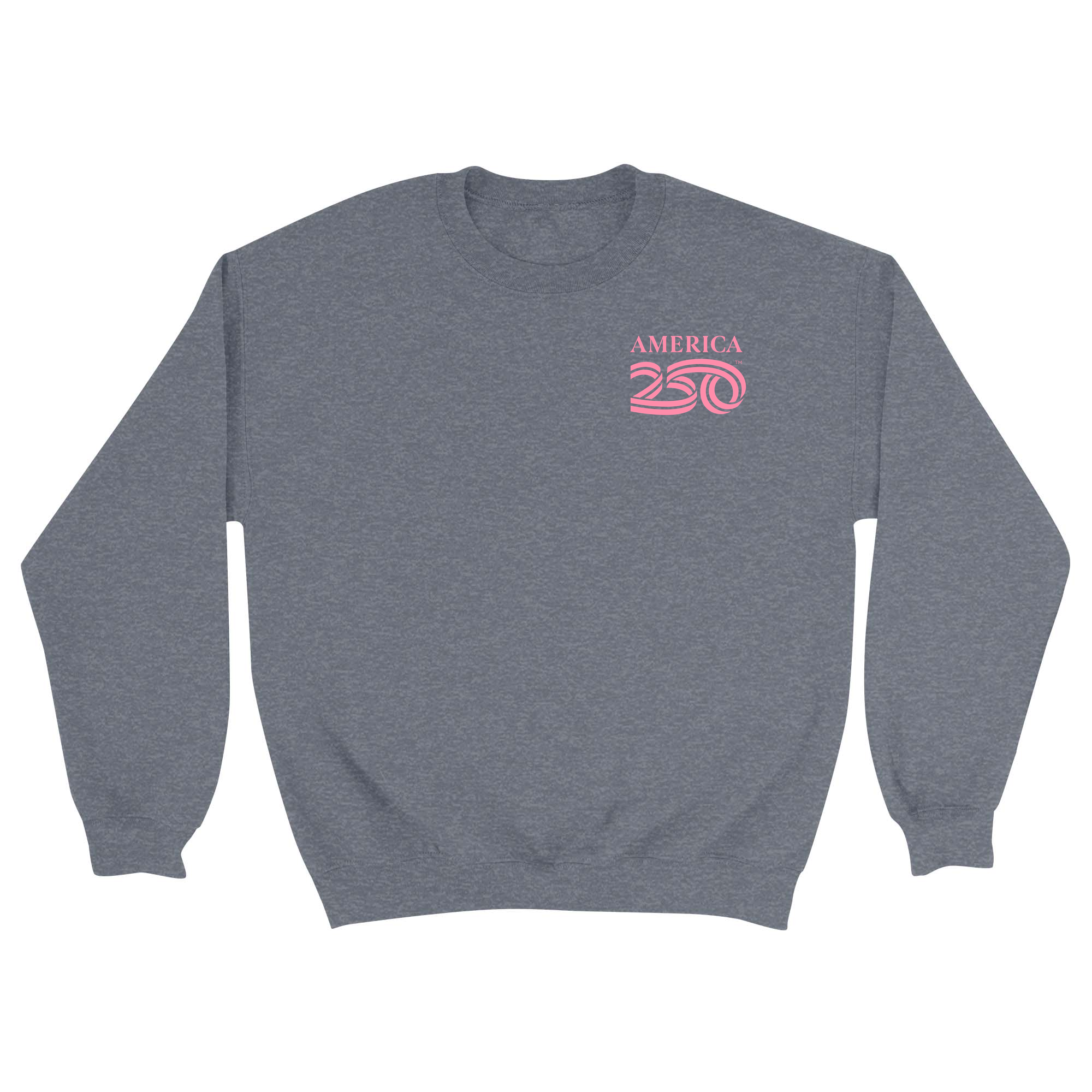 Unisex Small Dark Ash Crewneck Sweatshirt