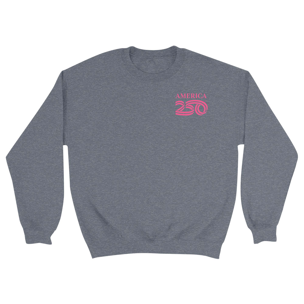 Unisex Small Dark Ash Crewneck Sweatshirt