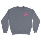 Unisex Small Dark Ash Crewneck Sweatshirt