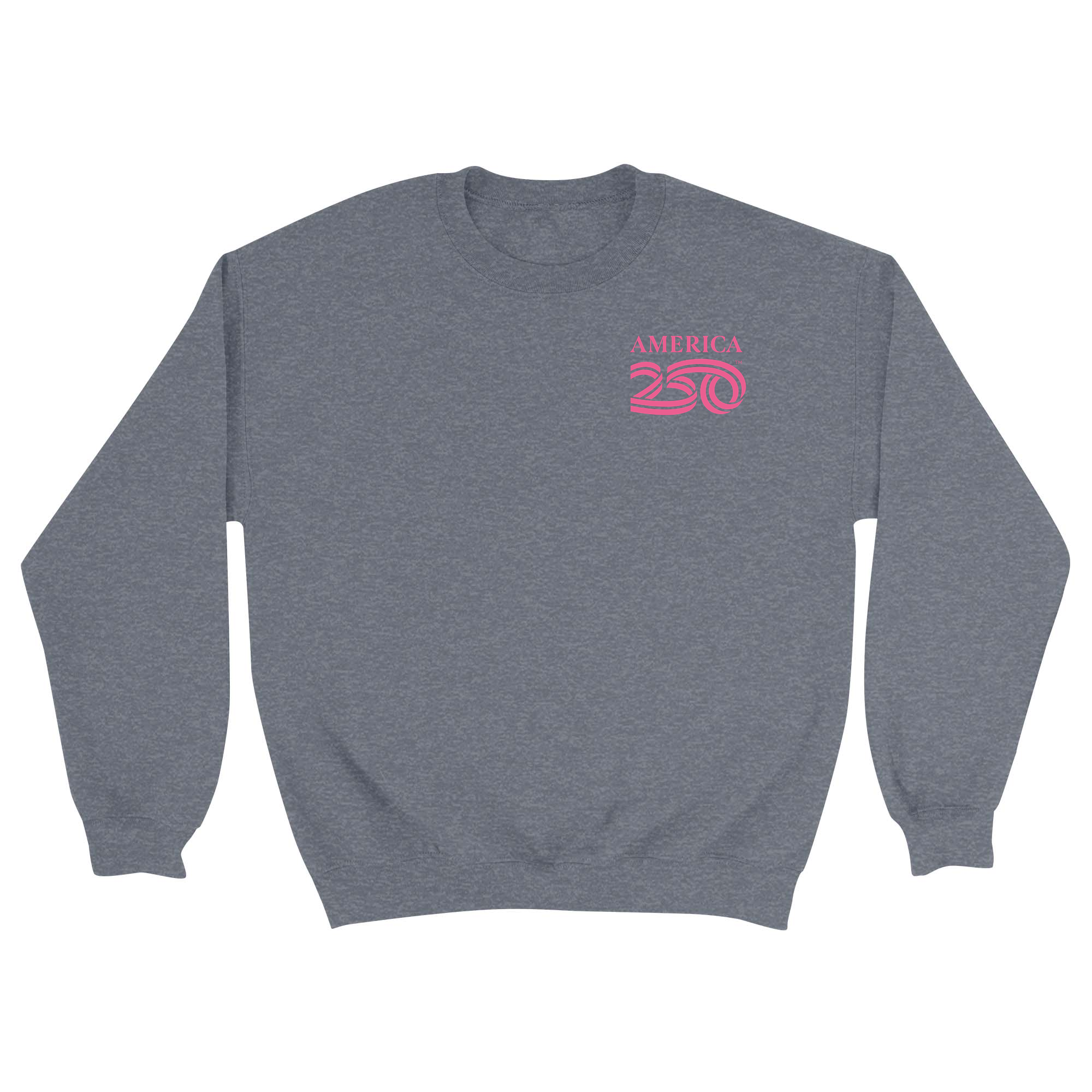 Unisex Small Dark Ash Crewneck Sweatshirt