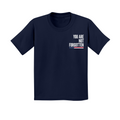 Kids Small Navy Style_T-Shirt