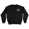 Unisex Small Black Crewneck Sweatshirt