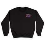 Unisex Small Black Crewneck Sweatshirt