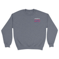 Unisex Small Dark Ash Crewneck Sweatshirt