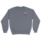 Unisex Small Dark Ash Crewneck Sweatshirt