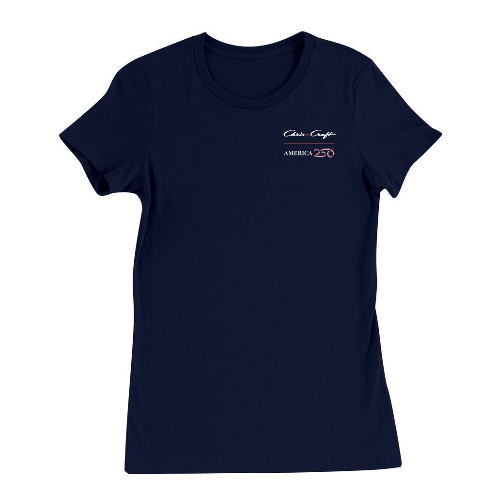 Womens Small Navy Women's Short Sleeve Tee