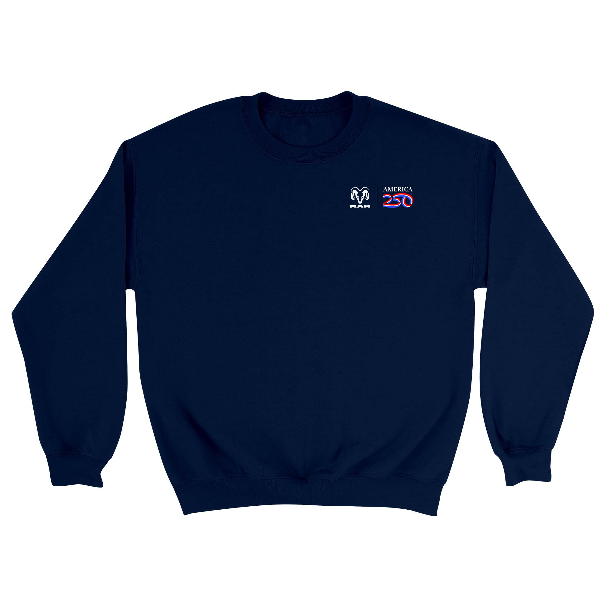 Unisex Small Navy Crewneck Sweatshirt