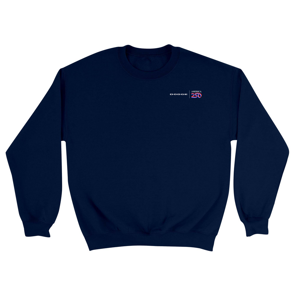 Unisex Small Navy Crewneck Sweatshirt