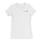 Womens Small White Women's Short Sleeve Tee