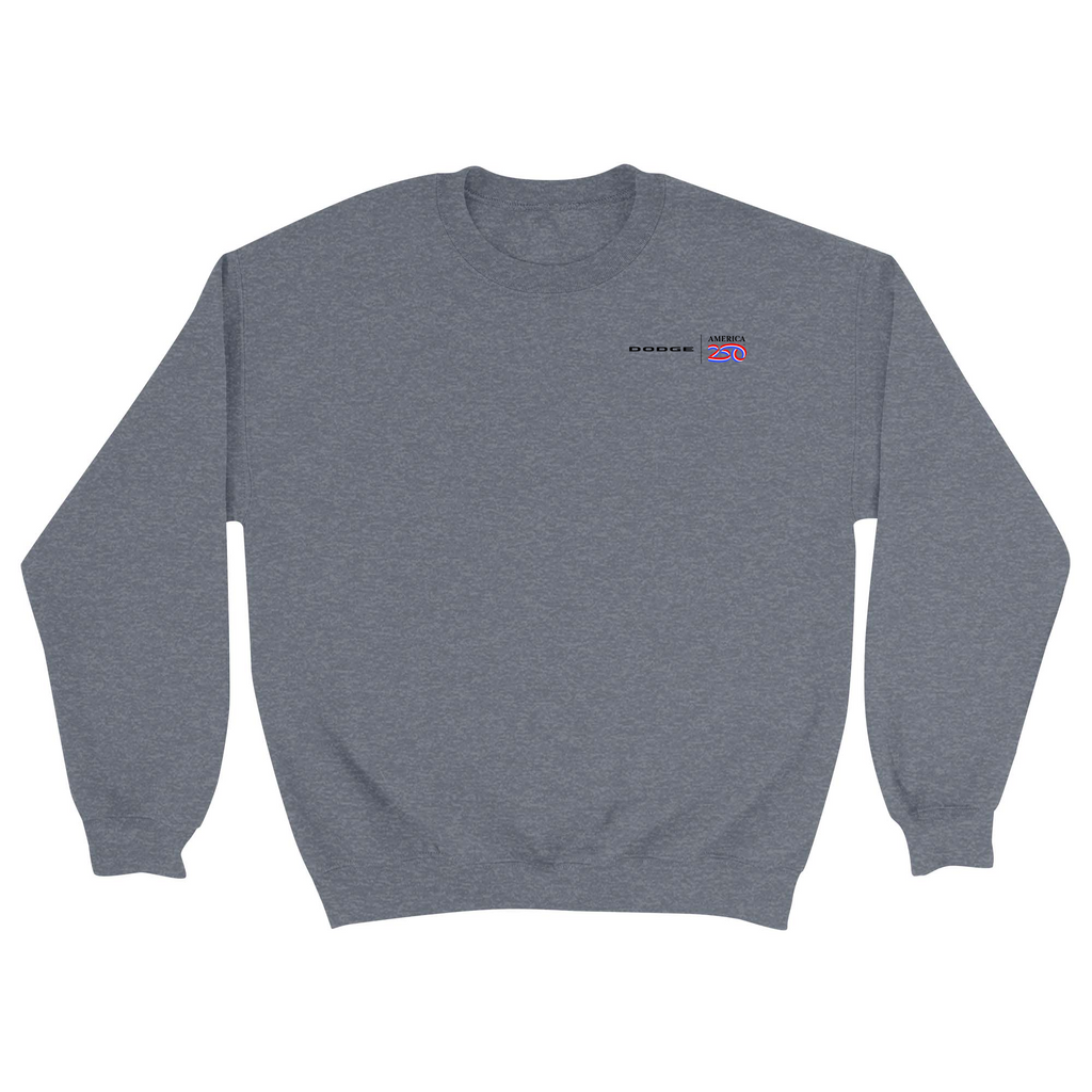 Unisex Small Dark Ash Crewneck Sweatshirt