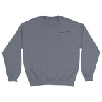 Unisex Small Dark Ash Crewneck Sweatshirt