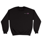 Unisex Small Black Crewneck Sweatshirt