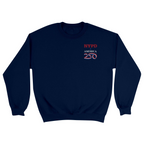 Unisex Small Navy Crewneck Sweatshirt