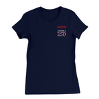 Womens Small Navy Women's Short Sleeve Tee
