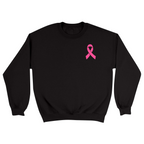 Unisex Small Black Crewneck Sweatshirt