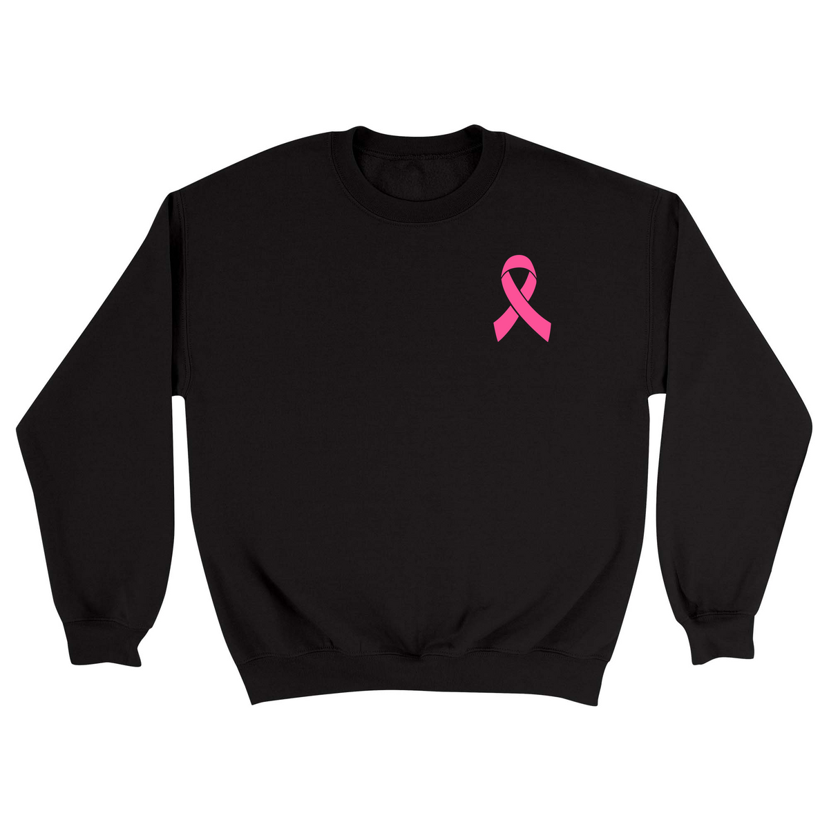 Unisex Small Black Crewneck Sweatshirt
