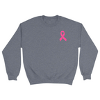 Unisex Small Dark Ash Crewneck Sweatshirt