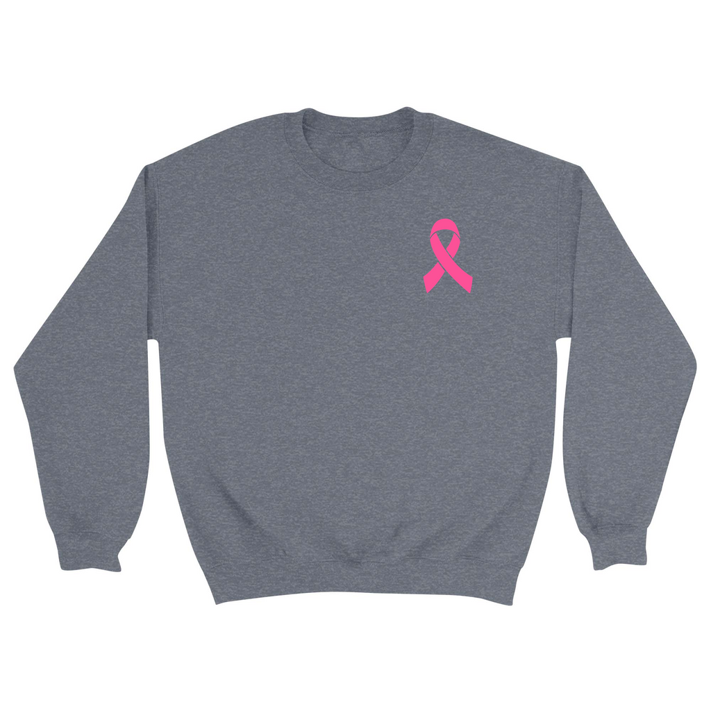 Unisex Small Dark Ash Crewneck Sweatshirt