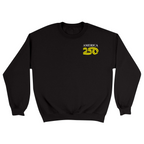 Unisex Small Black Crewneck Sweatshirt