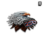 America250 Bald Eagle 3D Sticker