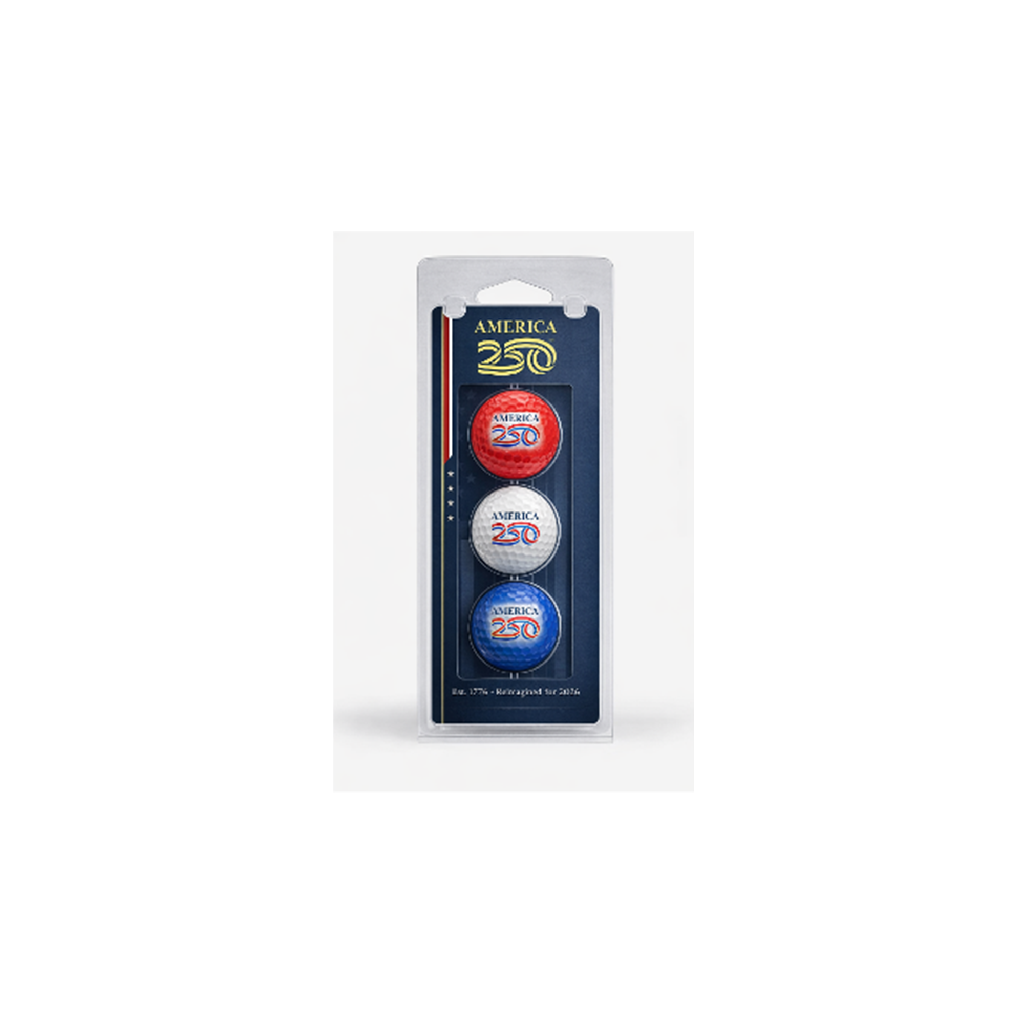 Official America250 Golf Ball 3-Pack