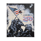 Official America250 Original Iwo Jima Tribute Fine Art Painting by Cody Sabol