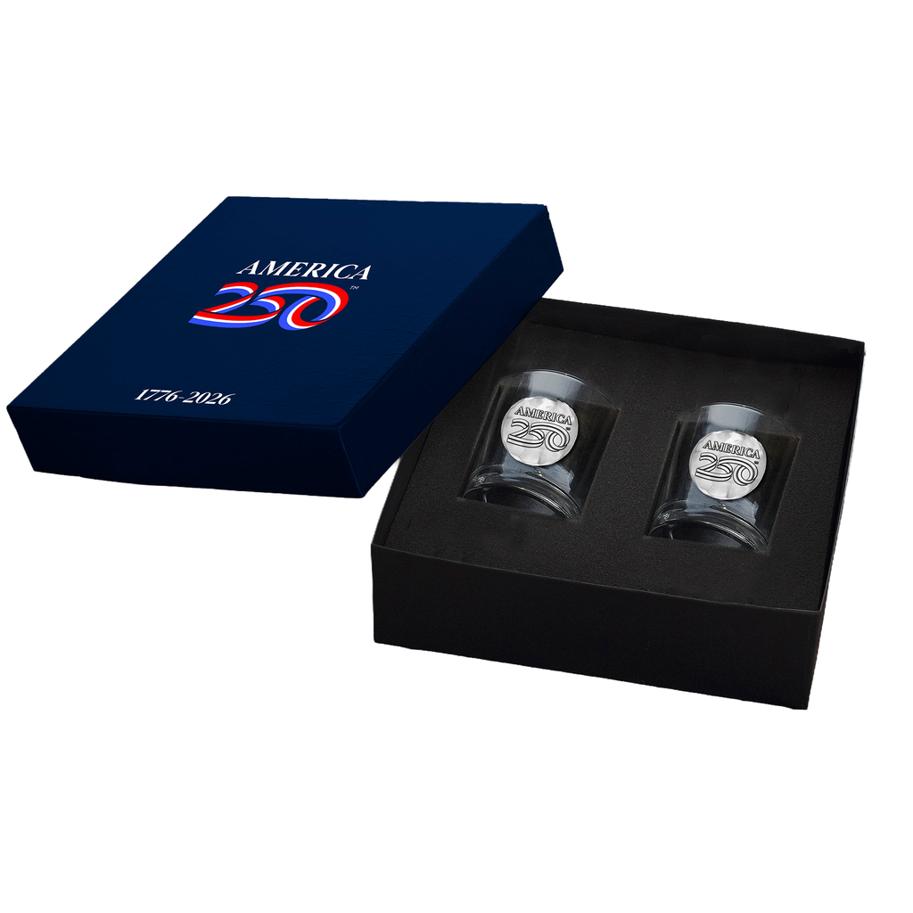 America250 Rocks Glass Set