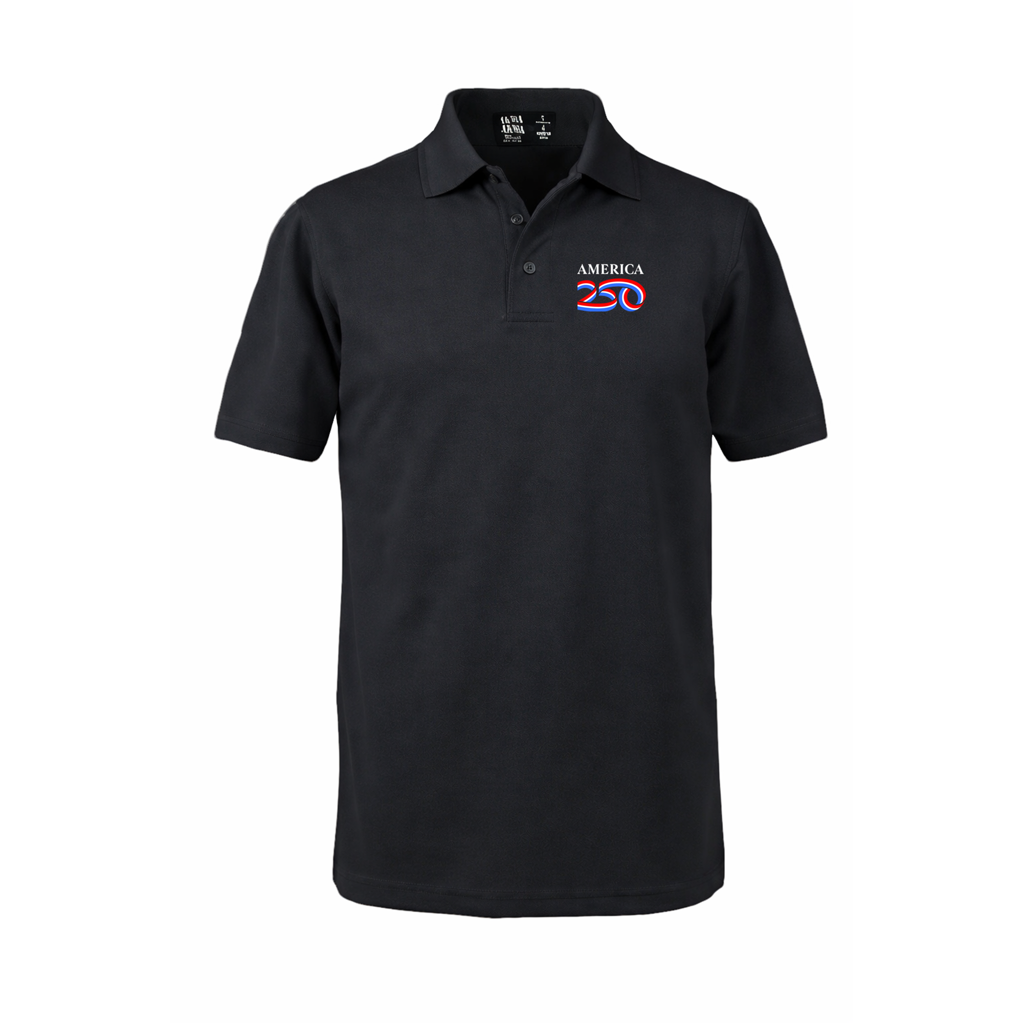 America250 Men Embroidered Polo