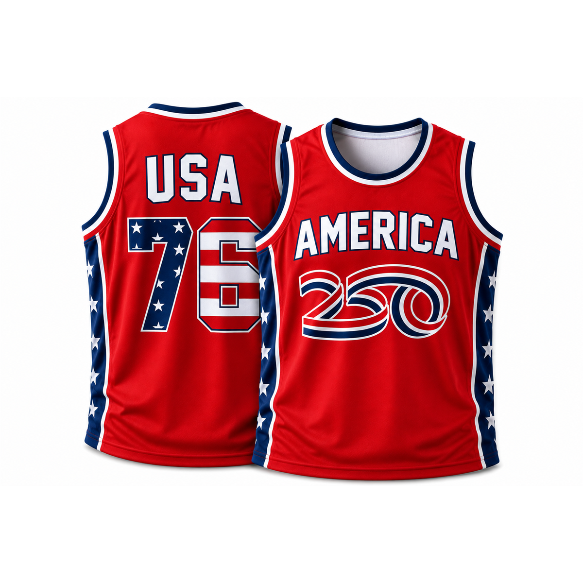 America250 Basketball Jersey