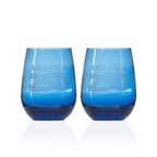 America250 Blue Stemless Wine Tumbler Glass