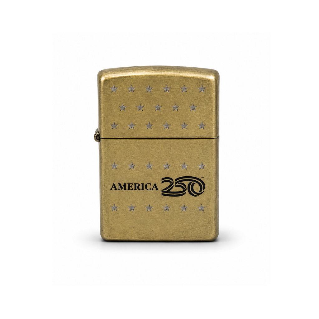 Official America250™ Gold Zippo® Lighter