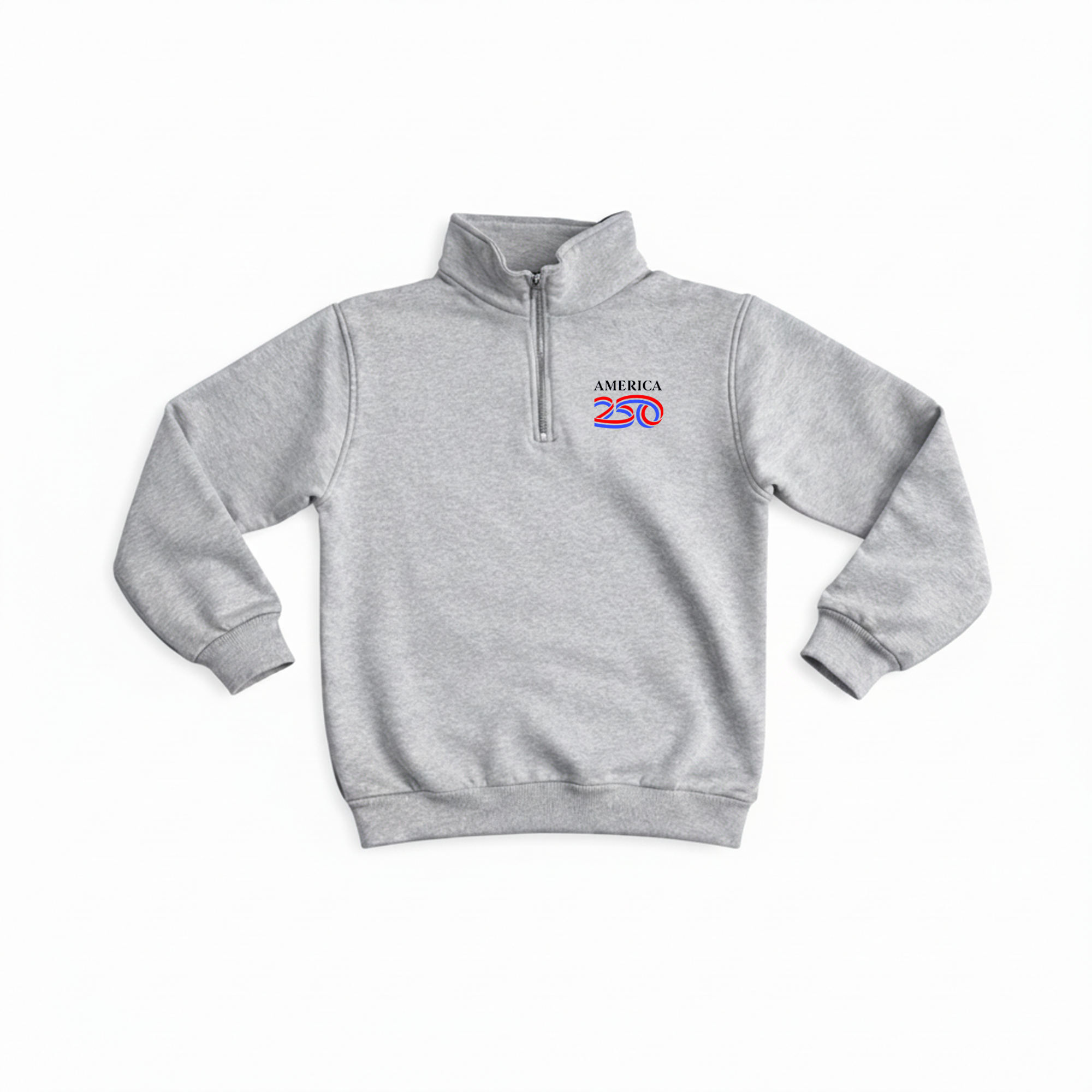 America250 Men’s Embroidered Fleece 1/4 Zip Pullover