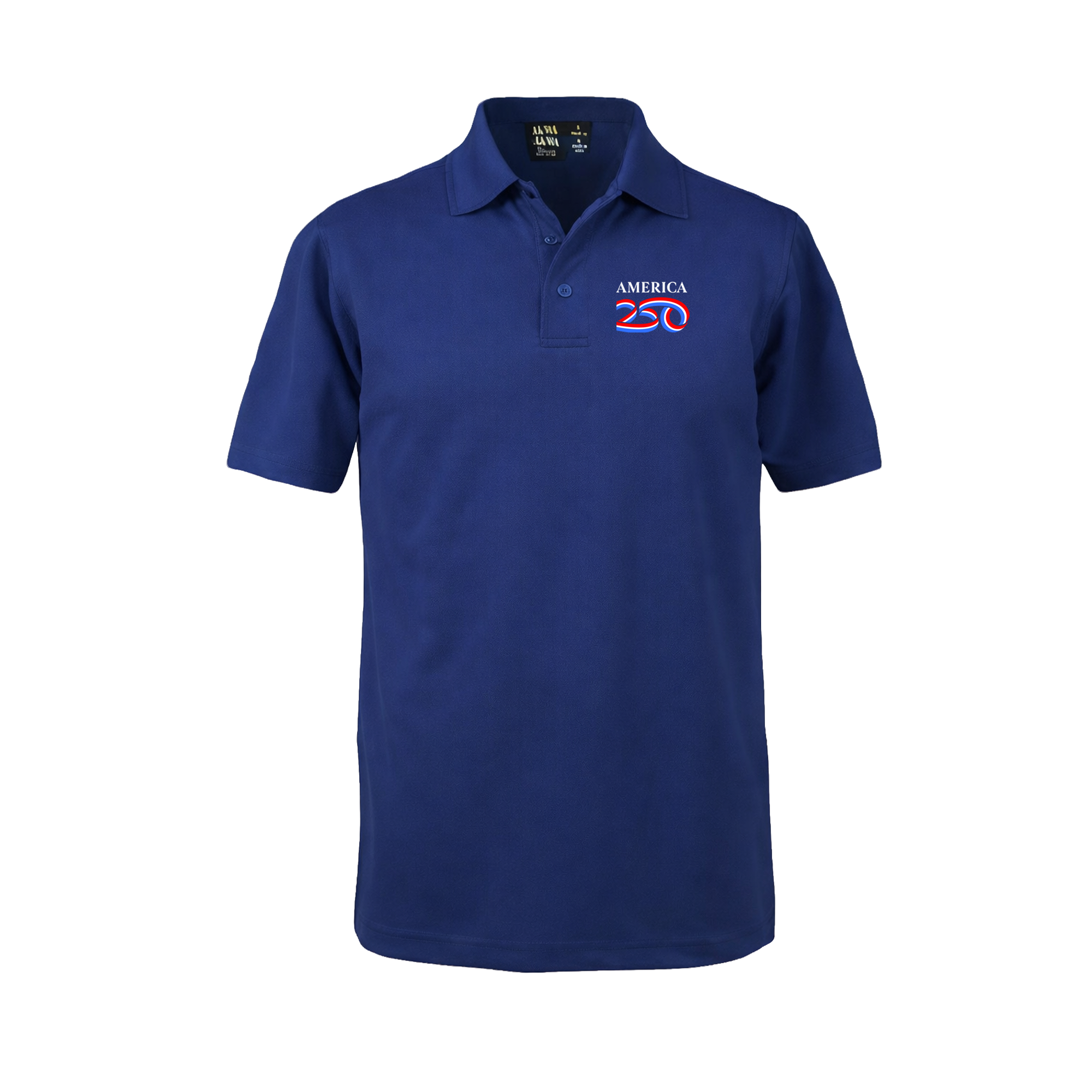 America250 Men Embroidered Polo