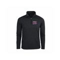 America250 Men’s Tiger Stripe Jersey Long Sleeve 1/4 Zip Polo