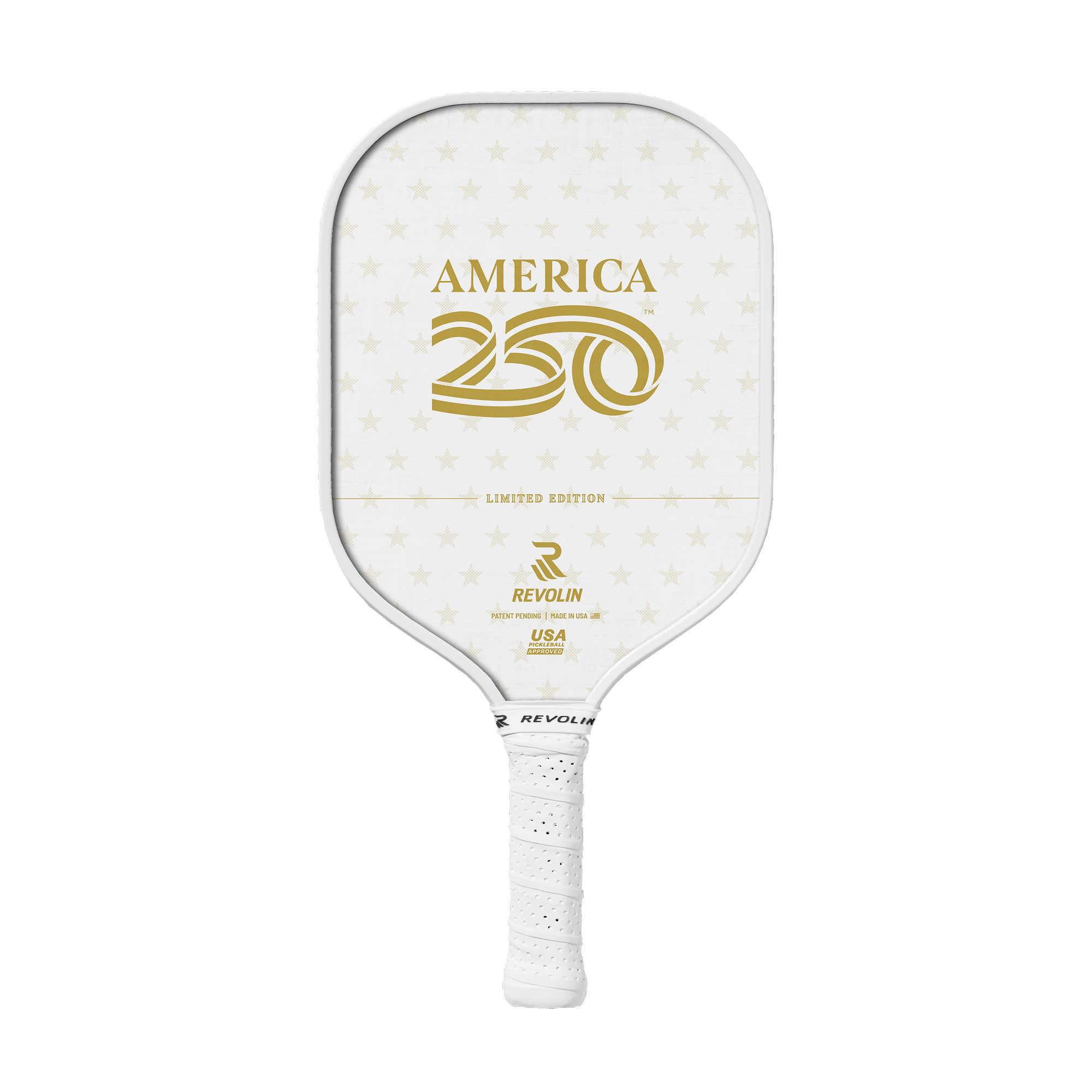 America250 Limited Edition White Pickleball Paddle